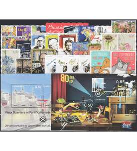 Luxemburg 2014 postfrisch Nr. 1998-2027 Block 33-34