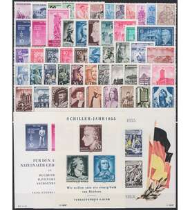 DDR-Jahrgang-1955-postfrisch - komplett