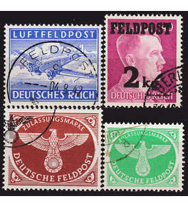 Deutsche Feldpost Nr. 1-4