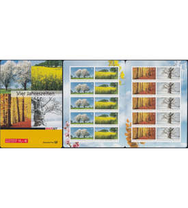 BRD Bund Markenheft Nr. 65          Die vier Jahreszeiten 2006