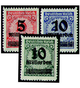 Deutsches Reich Nr. 334-336B postfrisch **