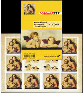   BRD Bund  Markenheft Nr. 90 Sixtinische Madonna 2012