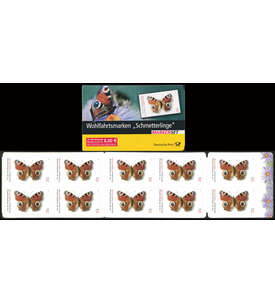 BRD Bund  Markenheft Nr. 60          Schmetterlinge 2005