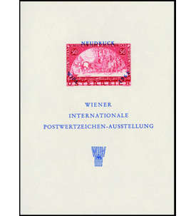 Österreich Vignettenblock - WIPA 1965