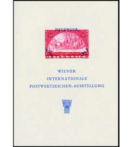 sterreich Vignettenblock - WIPA 1965