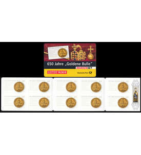 BRD Bund  Markenheft Nr. 62          Goldene Bulle 2006