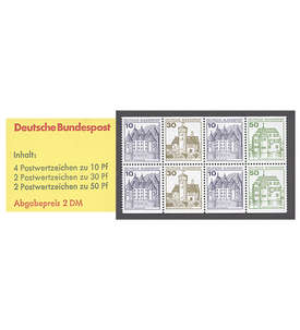 BRD Bund  Markenheft Nr. 22 II Letterset