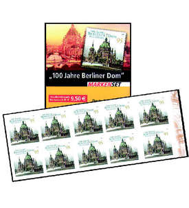 BRD Bund  Markenheft Nr. 57 Berliner Dom 2005