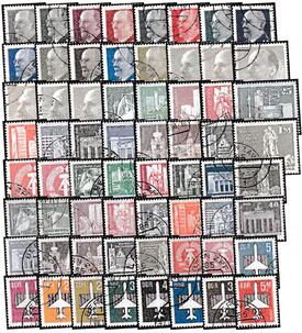 DDR - Komplette Dauerserien    gestempelt