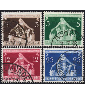 Deutsches Reich 1933-1945 mit Nr. 617-620 gestempelt