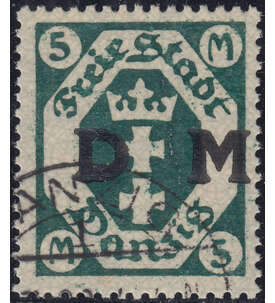 Danzig Dienstmarke Nr. 24Y gestempelt