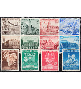 Deutsches Reich postfrisch**  mit Nr. 739-742, 764-767 und 768-771