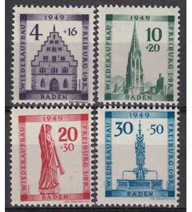 Deutschland bis 1949 postfrisch ** mit Frz. Zone Nr. 38-41