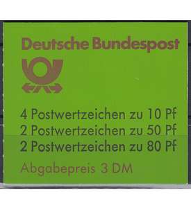 BRD Bund Markenheft 24 postfrisch** in 8 Reklamevarianten