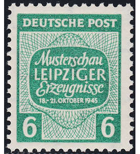 SBZ Nr. 124 I-VI postfrisch ** 6 Plattenfehler