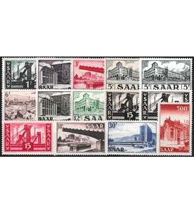 Saarland postfrisch mit Nr. 319-337