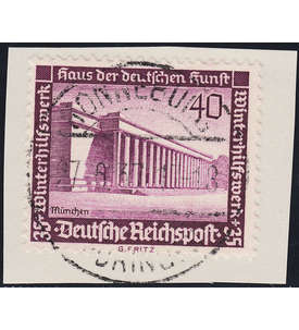 Deutsches Reich Nr. 642 gestempelt mit 100 verschiedenen Werten