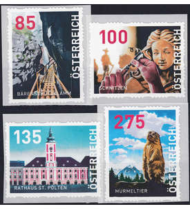 sterreich Dispensermarken Nr. 37-40 postfrisch 3. Ausgabe 2020