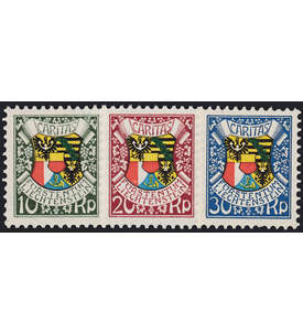 Liechtenstein Nr. 75-77 postfrisch ** Landeswappen