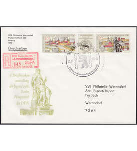 DDR - Sonderbeleg Briefmarken-Ausstellung 1986