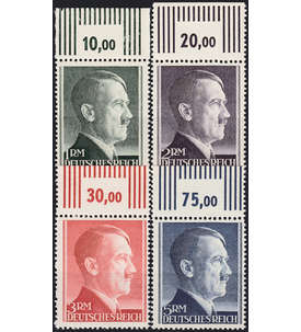 Deutsches Reich Nr. 799-802 B Oberrand postfrisch **