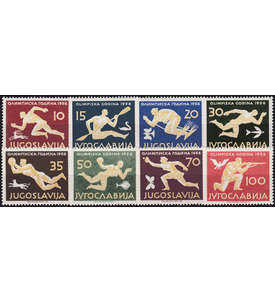 Jugoslawien Nr. 804-811 postfrisch ** Olympiade 1956