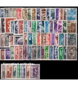 Sowjetunion - Altkollektion II 70 ver. gestempelte Werte mit Nr. 780-785 B