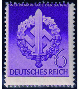 Deutsches Reich Verz�hnung Nr. 818 postfrisch SA-Sportabzeichen