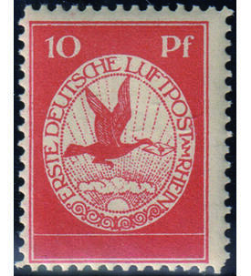 Deutsches Reich Flugpost Nr. I postfrisch Flugpost am Rhein und Main