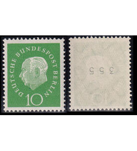 Berlin Rollenmarken postfrisch Nr. 183 R 10 Pfg. Heuss Medaillon