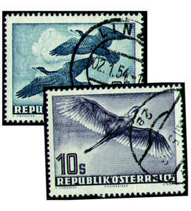 Österreich Sondermarken mit Nr. 985+987 gestempelt