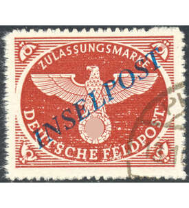 Deutsche Feldpost Nr. 10 B gestempelt Inselpost