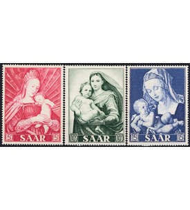 Saarland postfrisch ** mit Nr. 351-353