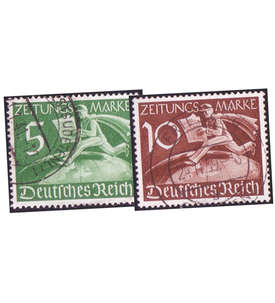 33 Deutsches Reich gestempelt mit Nr. Z738-Z739