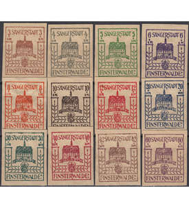 Deutschland bis 1948 postfrisch ** mit Finsterwalde Nr. 1-12