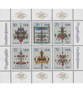DDR Sondermarken postfrisch ** mit Kleinbogen Nr. 3289-3294