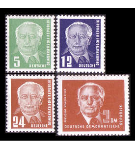 DDR Nr. 322-324,326 postfrisch ** Pieck 1952