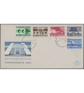 Niederlande Sondermarken mit Ersttagsbrief Nr. 894-898