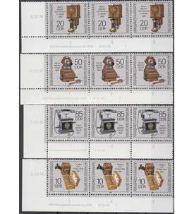 DDR Nr. 3226-29 DV postfrisch Druckvermerk