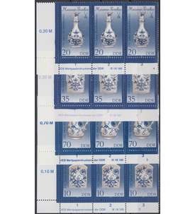 DDR Nr. 3241-44 DV postfrisch Druckvermerk