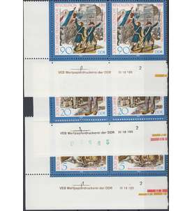 DDR Nr. 3258-60 DV postfrisch Druckvermerk