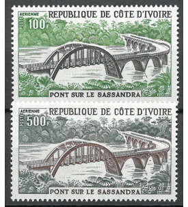 Elfenbeinküste Nr. 447-448 ** postfrisch Brücke