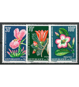 Mali Nr. 78-80 ** postfrisch Pflanzen
