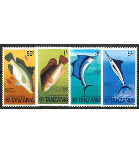 Tansania Nr. 66-69 ** postfrisch Fische
