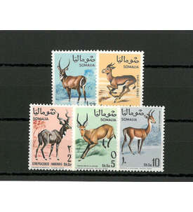 Somalia Nr. 129-133 ** postfrisch Antilopen und Gazellen