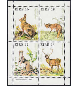 100 Tiere Blocks mit Irland Block 3 postfrisch **