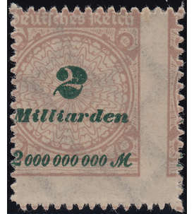 Deutsches Reich Nr. 326 postfrisch ** Verzhnung