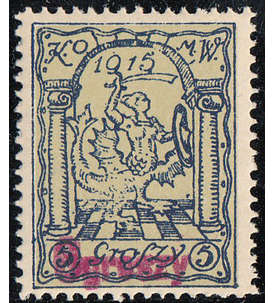 Deutsche Post in Polen Nr. 3 bb postfrisch **