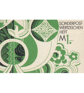 DDR Sondermarken-Heftchen SMHD 7 postfrisch ** Posthorn und Taube