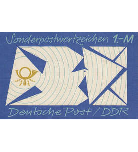 DDR Sondermarken-Heftchen SMHD 8 postfrisch ** Brieftaube